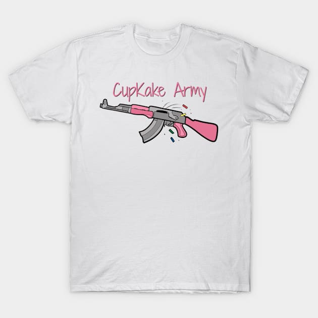 CupKake AK T-Shirt by KatieKakes